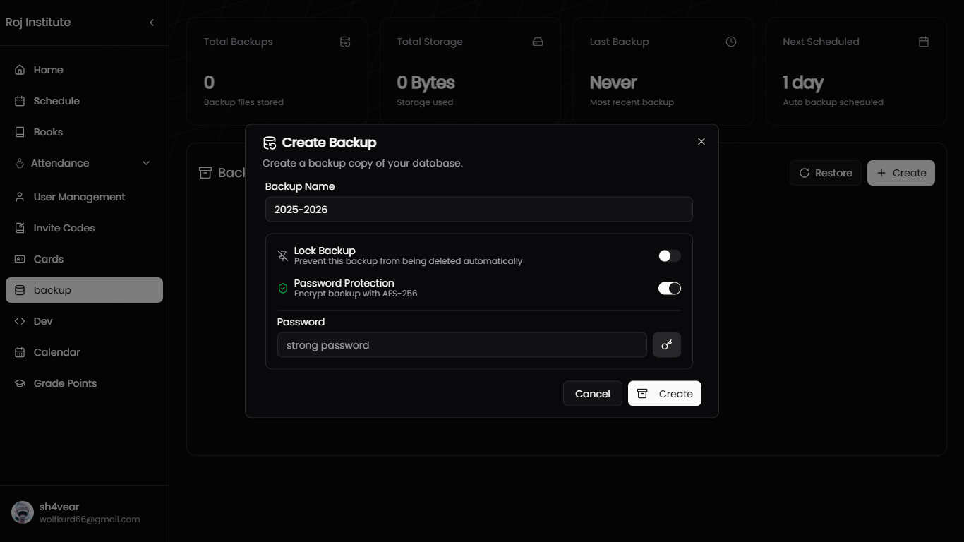 Dashboard Preview